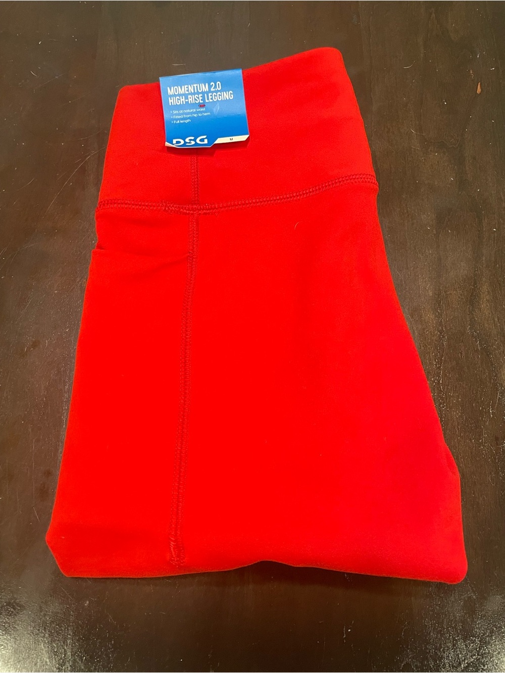 DSG Kids Red High-Rise Leggings